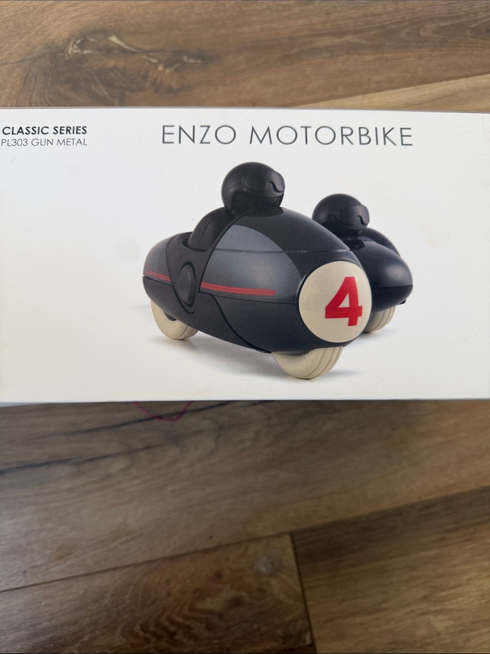 Playforever ENZO Motorbike Classic Series PL303 Gun Metal- new